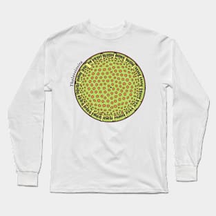 Diatom - Thalassiosira (scientific, color) Long Sleeve T-Shirt